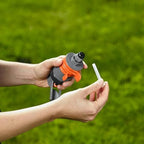 GARDENA 8144-20 Turbo Drive Sprinkler, Spike Type, Gray/Orange, Watering Up to 450 m² - Image 5