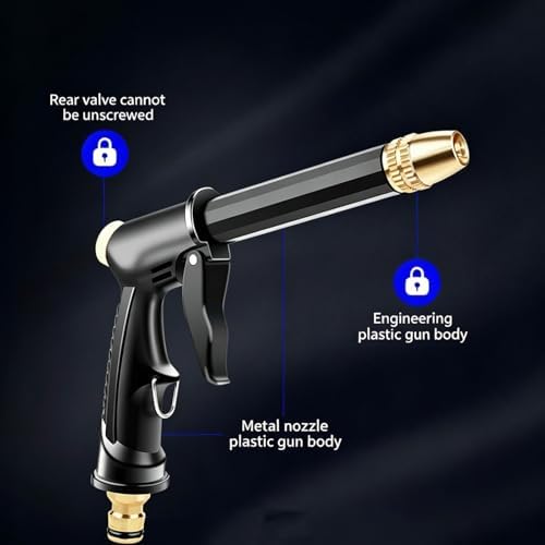 Jet Nozzle Power Washer for Garden Hose, 2026 New Pressure Washer Wand with 4 Adjustable Spray Modes, Perfect for Auto Wash, Patio and Outdoor Surface Sanitation (2set) - Image 3