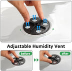 5 Pack 1020 Plant Tray with Tall Dome (7.3 inch), Plastic Flat Seed Starter Tray with Humidity Domes, Heavy Duty 1020 Trays with Lid, Durable Carrying Seedling Starting Tray for Planting (Black) - Image 4
