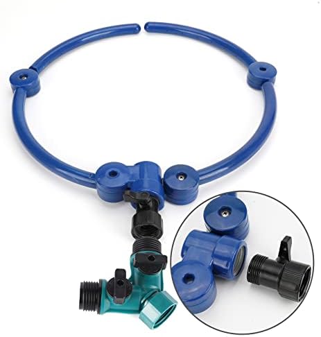 360° Tree Water System Tree Watering Ring Flower Sprinkler Garden Watering Circle Irrigation System for New Tree Outdoor Plants Raised Garden Beds Shrubs Plants, Flower Beds (4) - Image 6