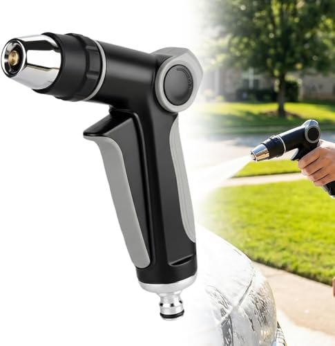 Turn Any Hose into a High Pressure Water Cleaning Jet, 2026 New Heavy Duty Garden Hose Nozzle, Multi Function Lawn & Garden Watering Sprayer, Spray Nozzle for Yard, Pet and Car Cleaning (C) by RUINXXT
