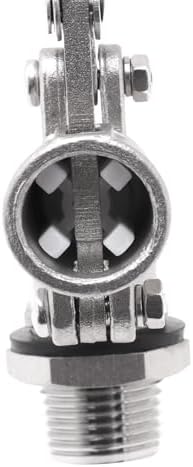 Adjustable Float Ball Valves - 1/2" NPT Male Thread Stainless Steel 304 Elbow Flow Control Float Valve for Automatic Water Level Control Tank Pond Water Tower - Image 6
