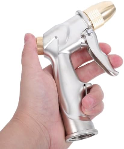 Beaupretty Heavy Duty Hose Sprayer Gun High Pressure Water Nozzle for Lawn and Car Use with Ergonomic Handle and Leak Prevention, for Watering Outdoor Areas and Pet Grooming - Image 4