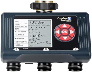 DEWENWILS Water Timer 3 Zone with Automatic/Rain Delay/Manual Mode by DEWENWILS