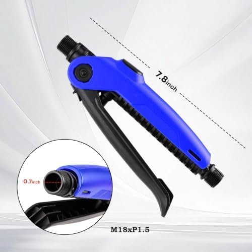 NEWISHTOOL High Pressure Sprayer Hose Nozzle, Air Hose Water Spray Nozzles - Image 4