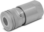 Summit Hydraulics 1/2" Skid Steer Flat Face Hydraulic Quick Connect Couplers/Couplings Set w/Dust Caps, 2 Sets - Image 6