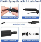 Telescoping Garden Spray Wand, Adjustable Nozzle Aluminum Hose Sprayer - Image 4