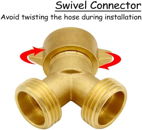 Uenede Garden Hose Splitter & Garden Hose Extension Protector - Image 6