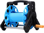 POCREATION PP Hose Reel, 25m Capacity Wall Mounted Hand Crank (Black and - Image 4