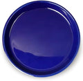 Plant Pot Saucer 12 inch - Ceramic Plant Saucers for Indoors Outdoors Plant Drip Tray for Pots Plant Dish to Catch Water Large Flower Pot Saucer for Water Drainage Blue by EPFamily
