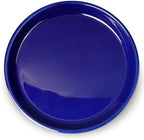 Plant Pot Saucer 12 inch - Ceramic Plant Saucers for Indoors Outdoors Plant Drip Tray for Pots Plant Dish to Catch Water Large Flower Pot Saucer for Water Drainage Blue by EPFamily