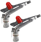 1.5" Agriculture Irrigation Spray Gun Sprinkler Large-Area Irrigation Spray Gun Garden Farm Watering Sprinkler 360° Adjustable Watering for Farms, Orchards, Tea Gardens, Forestry,Pack of 2 by HOTSTORE