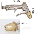 For Watering Plants Washing Garden Hose Nozzle Sprayer Heavy Duty Metal Handheld Water High Pressure 4 Spraying Modes - Image 3
