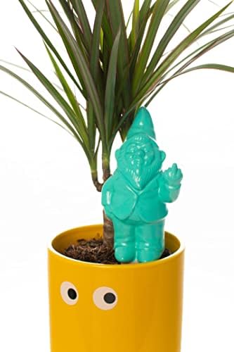 Fisura - Self-watering gnomo. Water dispenser for pots. Watering system for indoor plants with a capacity of 100 millilitres. Material: terracotta. (Mint) - Image 3