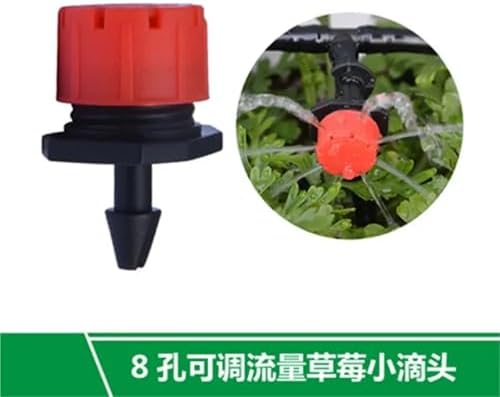 Drip Irrigation Emitters 400pcs Red Automatic Garden Dripper Micro Drip Irrigation Watering Emitter for 4/7mm Hose - Image 2