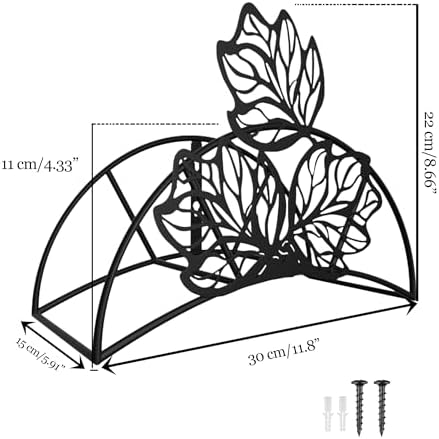 Monstera Leaf Garden Hose Holder Wall Mount Heavy Duty Hose Hanger125'5/8" - Image 6