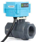 U.S. Solid 1” PVC Motorized Ball Valve - Plastic Electrical Ball Valve, 2 Wire Auto Return, AC 110~230V, Normally Closed - Image 4