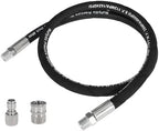 Pressure Washer Whip Hose Power Washer Jumper Hose for Pressure Washing with Steel Connector 3/8 Inch NPT Quick Connect Plug Hose Reel Connector Hose, 4000 PSI, 7FT, 1PCS by NuFlySic