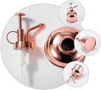 Golden Vintage Plant Watering Can 300ml Stainless Steel - Image 4