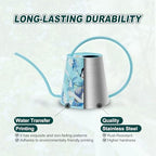 2L Long Spout Watering Can, Stainless Steel Water Can (Magnolia) - Image 4