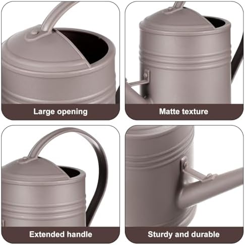 Toddmomy 2000Ml Plastic Watering can with Long Spout Garden Watering can for Indoor and Outdoor Plants Garden Tool - Image 4