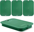 Wonderjune 4 Pcs 113c Series 12 x 17 Inch Irrigation Valve Box Cover Sprinkler Valve Covers for Outside by Wonderjune