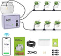 WiFi Dual‑Channel Automatic Drip Irrigation System, Remote Plant Waterer by BZONE
