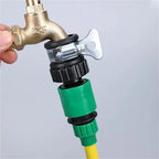 Expandable Garden Hose Repair Kit 10Pcs Universal Water Faucet Adapter Plastic Hose Quick Connect Fitting for Car Washing Garden Irrigation - Image 5