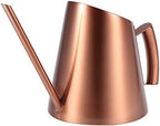 Fabater Bronze Stainless Steel Watering Can for Garden, Long Spout Watering Kettle with Ergonomic Handle, 400ml/900ml/1500ml Plant Pot for Indoor Outdoor (Large) - Image 7