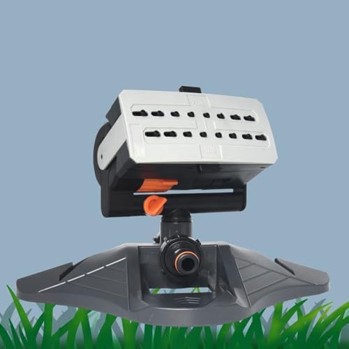 16 Hole Lawn Sprinkler, Automatic Garden Water Sprinkler with 4 Spray Modes, Adjustable Flow Lawn Irrigation System for Yard, Flexible Watering Assistant with ABS Material - Image 7