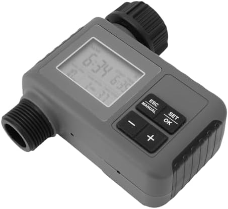 Programmable Sprinkler Timer, Automatic Water Timer for Garden Hose with Rain Delay, Digital Irrigation Controller for Yard Lawn Pool Greenhouse, IPX5 Outdoor Faucet - Image 7