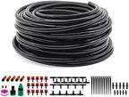 Patio Greenhouse Drip Irrigation System, Automatic Watering Kit with Adjustable Nozzle Emitters - Efficient Plant Care Solution (20m) by Unknown
