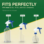 Heluva Green Spray Bottle Nozzle Replacement Tops, Blue/Yellow 24 Pack - Image 6