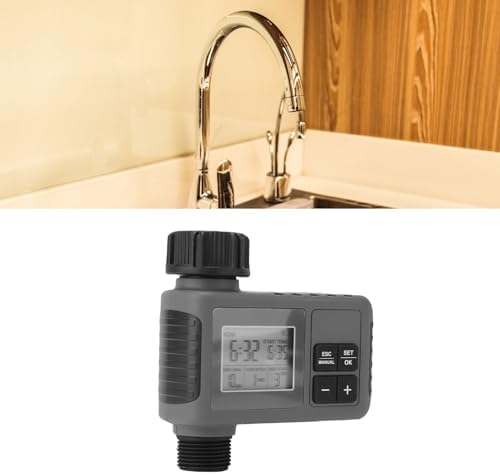 Programmable Water Timer for Garden Hose with Auto/Manual Modes for Outdoor Lawn Sprinklers, Scheduled Digital Irrigation System with Single Outlet - Image 6