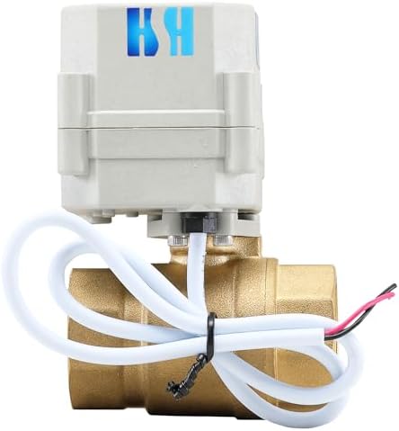 2 Way Brass 1 inch 12VDC 9-24VDC 4-20mA NPT Proportional Integral Modulating Control Motorized Ball Valve - Image 7