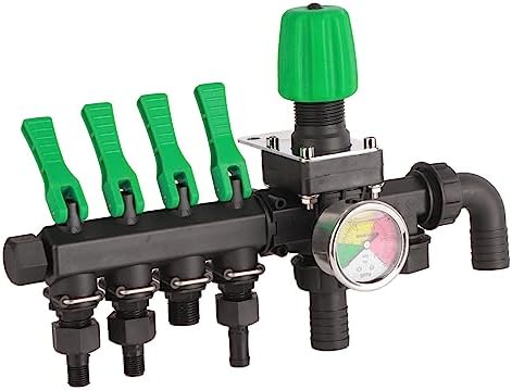 Agricultural Spra 4 Way Splitter Agricultural Sprayer Control Valve Accessories for Material. Quality Our Introducing Valve Way from ABS Ensures 4 and - Image 3