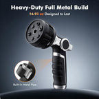 RESTMO Water Hose Nozzle Heavy Duty, Adjustable Garden Sprayer for Outdoor - Image 2