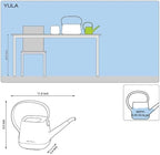 YULA Watering Can for Houseplants, White and Pearl Rose, 1.7 L - Image 3