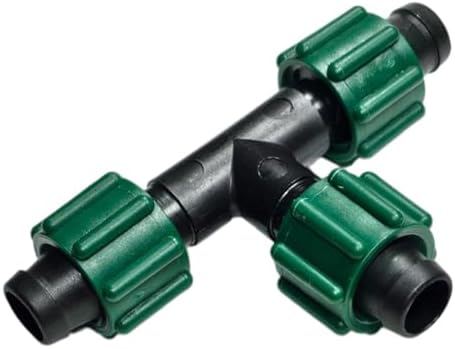 USA MADE - Irritec Tape Loc Fittings for 5/8" Drip Tape | Couplers, Tees, Elbows A1-T5 | Drip Irrigation Fittings | Long-term Leak-Free Connection (Tape Loc Tee, 25) - Image 5