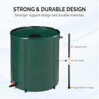 VINGLI 66 Gallon Collapsible Rain Barrel, Portable Water Storage Tank, Rainwater Collection System Downspout, Water Catcher Container with Filter Spigot Overflow Kit - Image 3