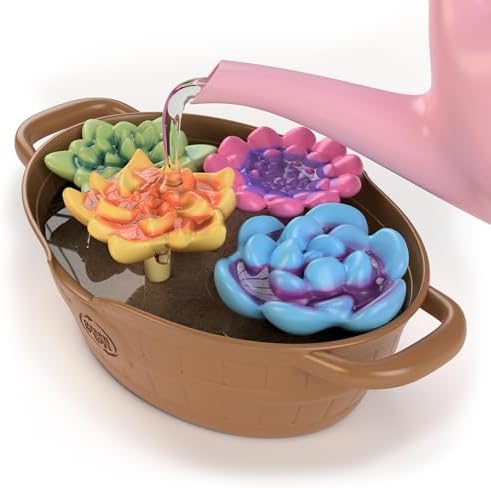 Green Toys Bloom Color Changing Watering Can Set - Image 3