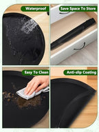 Kalolary 20 Inch Plant Saucer for Potted Plant Silicone Plant Trays - Image 3