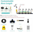 Heavy Duty Plant Misting Watering System with Bending Flexible Hose - Image 2