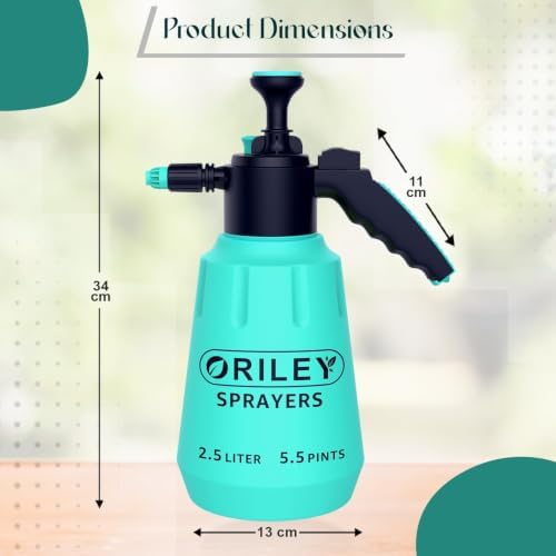 Garden Pressure Sprayer Pump with Adjustable Nozzle 2.5L - Image 3