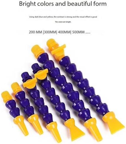 1/4, 3/8, 1/2 pt threaded round/flat nozzle adjustable plastic cooling tubeBidirection Tube Valve, cnc cooling system coolant mister Mist Coolant Lubrication Spray System （10 pieces） - Image 4