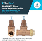 Cash Acme EB45 Pressure Regulating Valve, Single Union, 3/4 Inch NPT Female x NPT Female, Metal Top, 60 PSI, PVA16M-SUTH-63 - Image 2