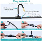 360° Adjustable Irrigation System with Bendable Brass Nozzles - Image 7
