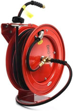 RMX Dino-Hide - Heavy-Duty Retractable Hose Reel w/Wrapped Finish Rubber Air Hose (1/2" x 50' w/ 18 Ga. Reel) - Image 2