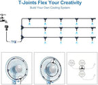 Misters for Outside Patio, Outdoor Water Misting System,100FT|30M. - Image 6