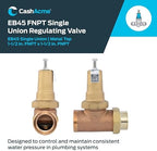 Cash Acme EB45 Pressure Regulating Valve, Single Union, 1-1/2 Inch NPT Female x NPT Female, Metal Top, 60 PSI, PVA41M-SUTH-60 - Image 2